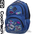 Cool Pack Dart L Ученическа раница Denim Badges B19057